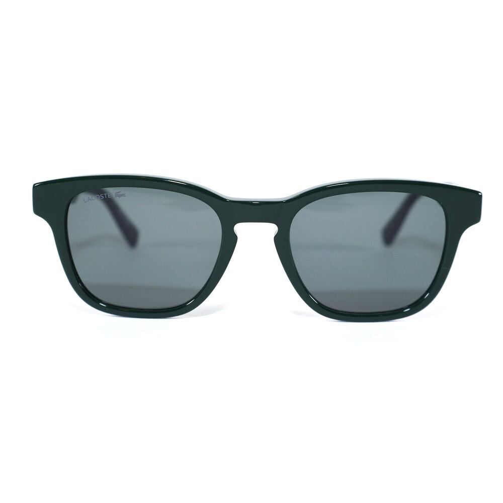 Lacoste Rounded Square Mens Sunglasses - Green/Grey - NWT